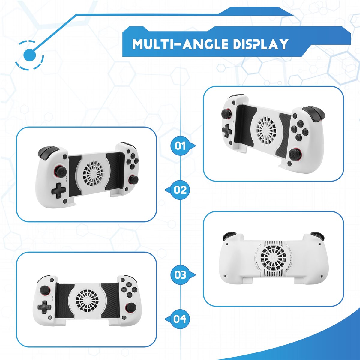 Gaming Controller Phone - doyme X3 Gamepad per cellulare con