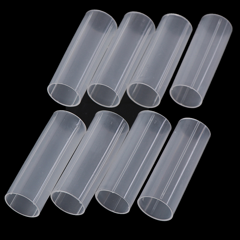 Led Flash Case - 8Pcs 6cm plastica da 18650 a