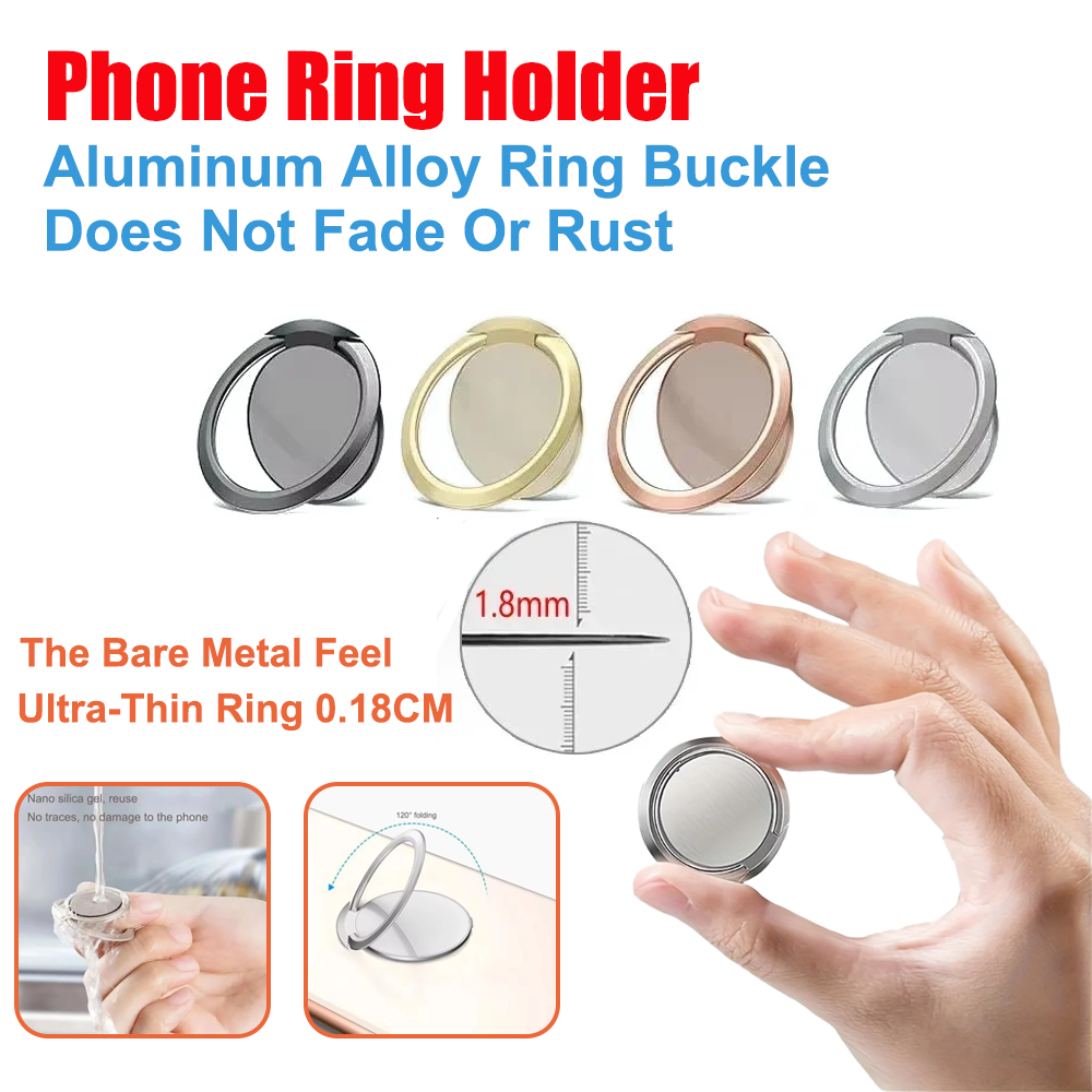 Phone Accessories And Gadgets - Supporto per anello in metallo ultra