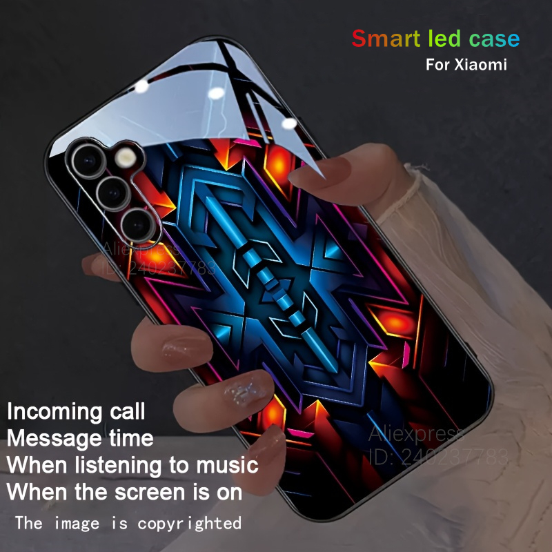 Led Flash Case - Custodia per telefono luminosa scintillante Dreamland