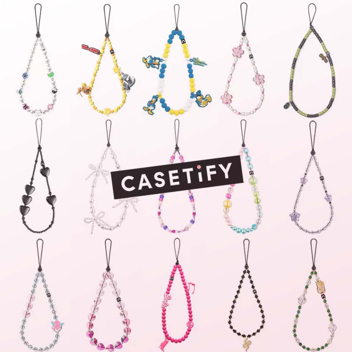 Lanyard Phone Strap - Casetify Miffy Chiikawa Stitch Disney Ciondolo