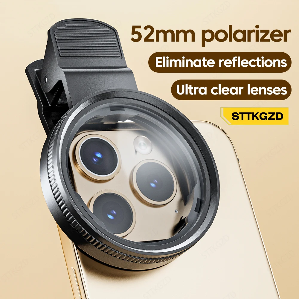 Phone Accessories Useful - Nuovo 52mm CPL Filtro per obiettivo