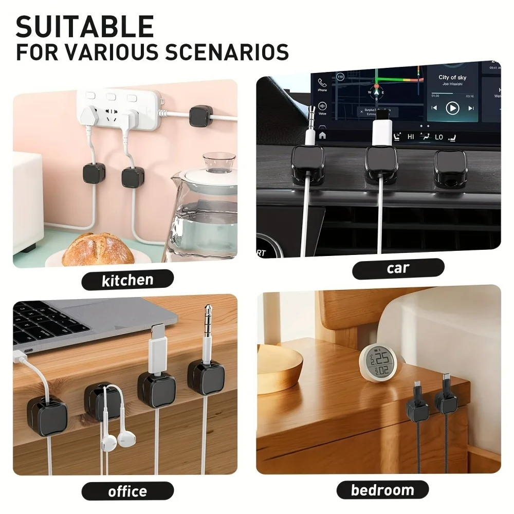 Clip magnetici per cavi da 36/ - Cable Organizer Magnetic recensione e prezzo