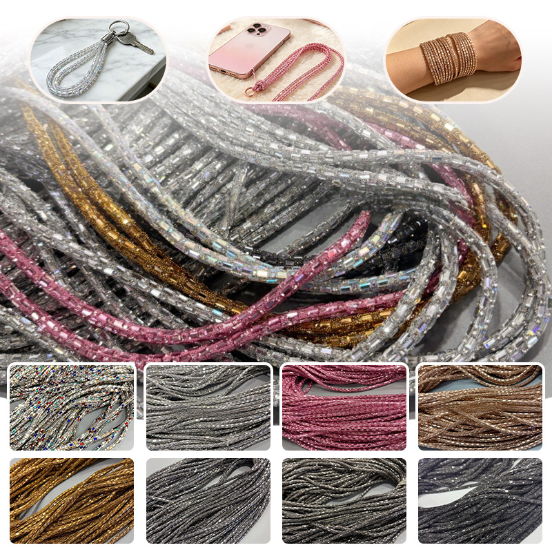 Corda di strass in vetro con a - Youtube Phone Accessories recensione e prezzo