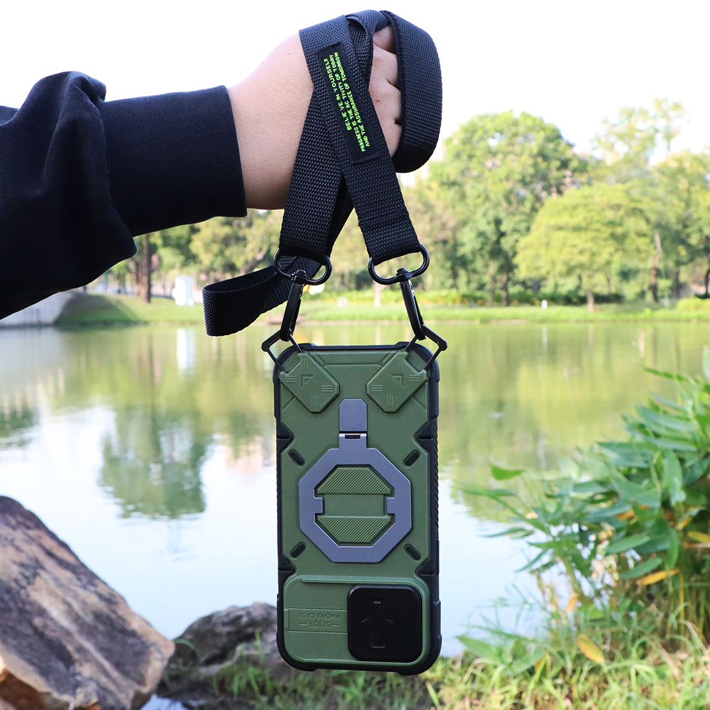 Custodia Magnetica con Anello  - Lanyard Phone Strap recensione e prezzo