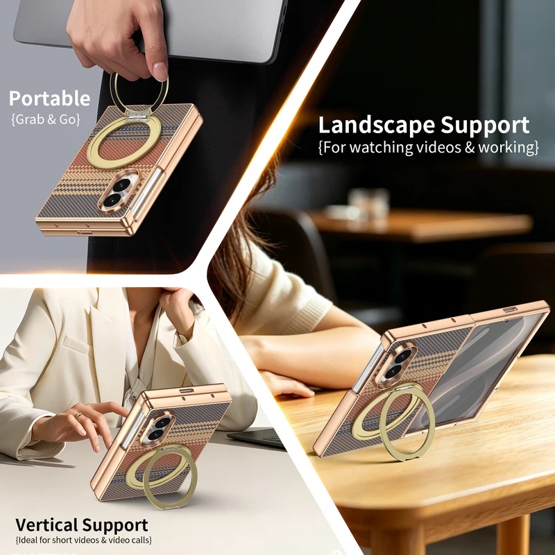 Custodia in Pelle con Supporto - Tempered Glass Screen recensione e prezzo