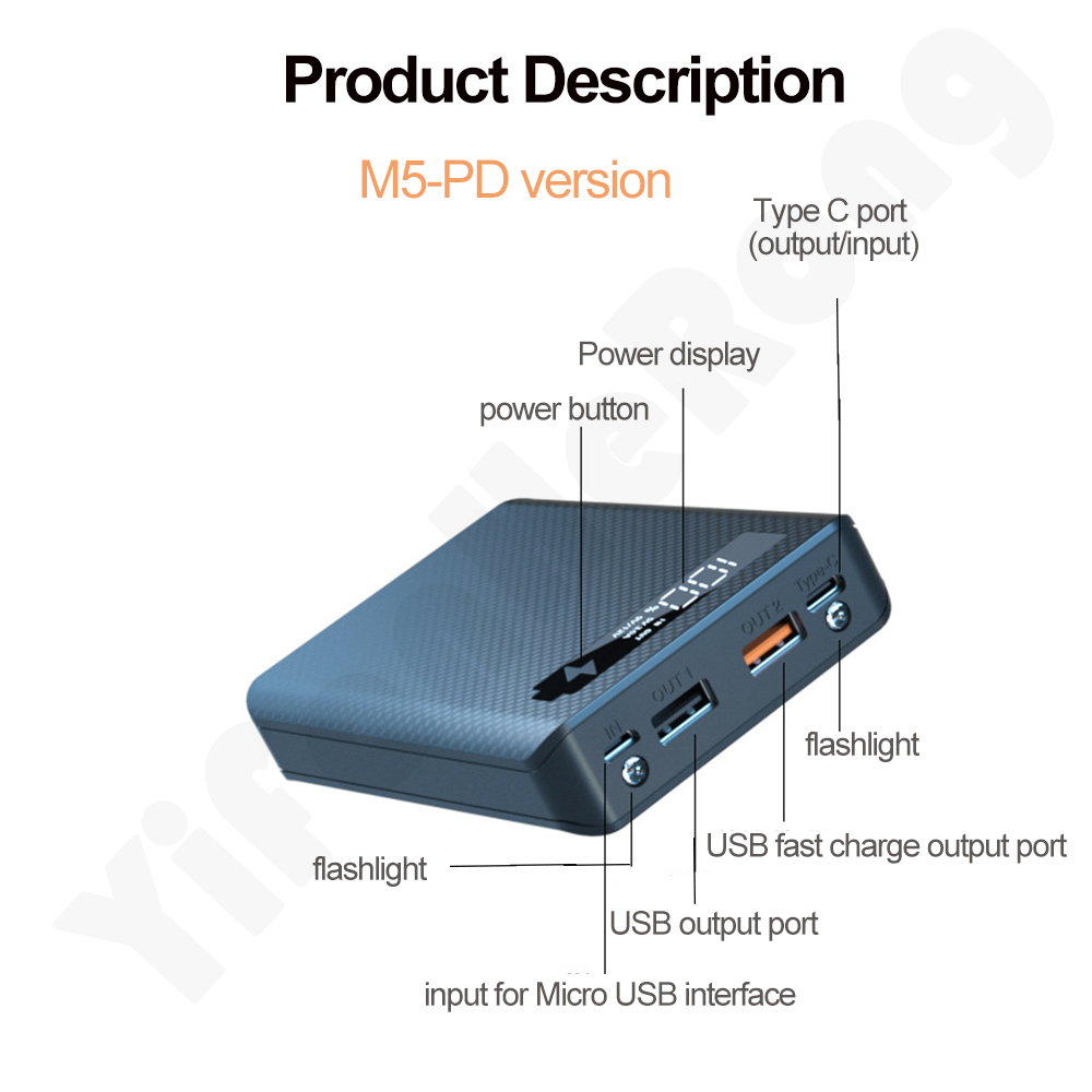 Custodia per banca di potere f - Led Flash Case recensione e prezzo
