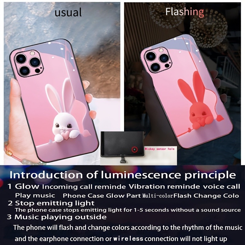 Custodia per telefono luminosa - Led Flash Case recensione e prezzo
